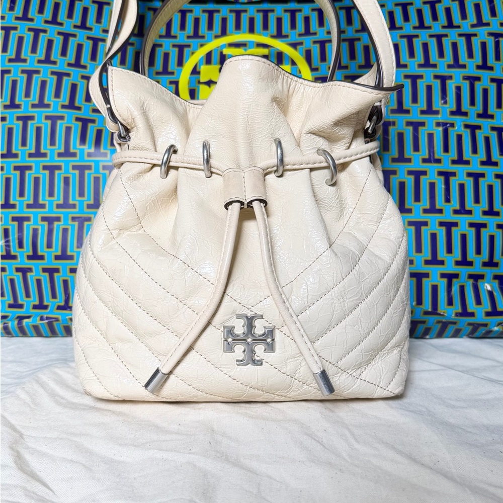 Tory Burch Kira Chevron Bucket Bag